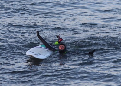 Scotland after a great surf